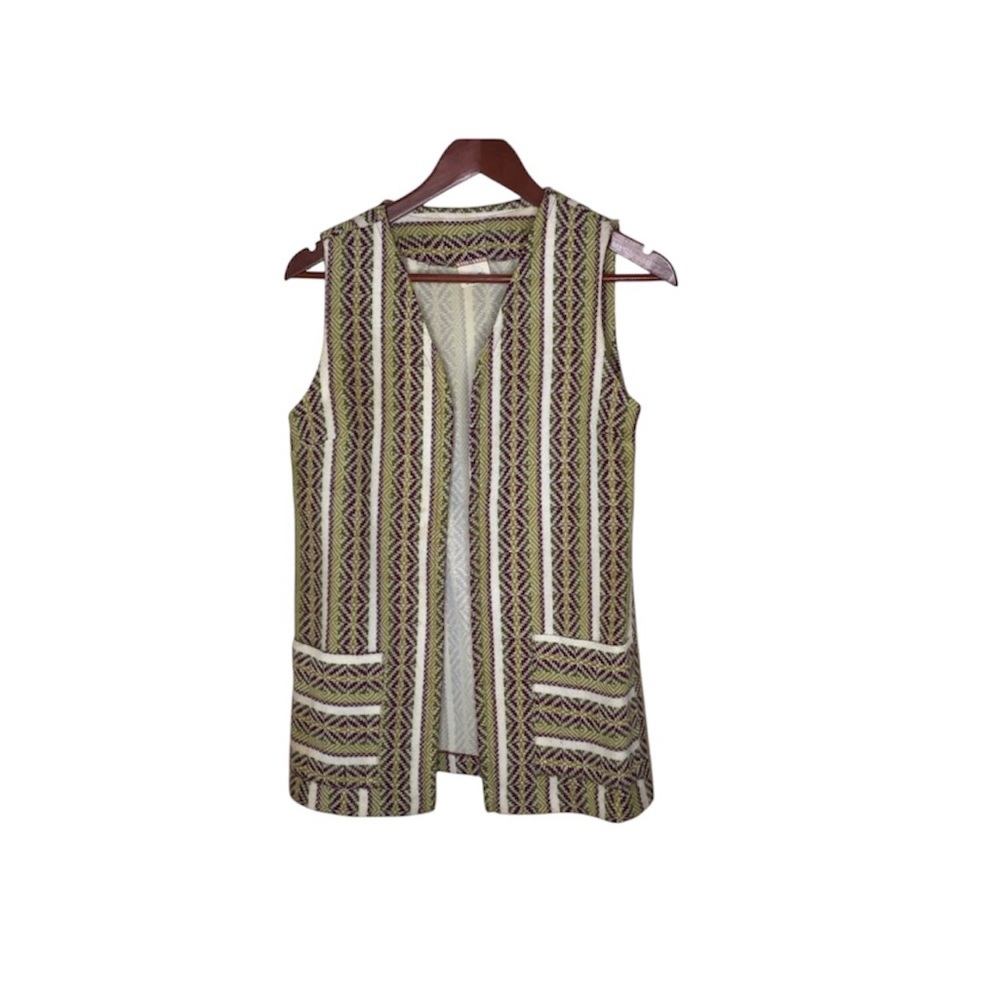 Vintage 1960’s/70’s Queens Way to Fashion Striped Vest.
